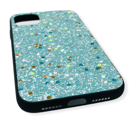 Husa Sand Glitter iPhone 11 Pro (5.8")  Baby Blue [2]