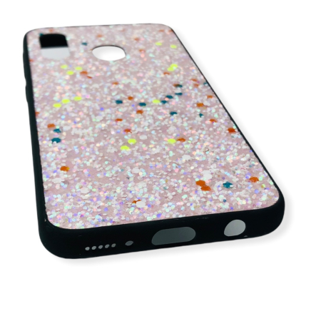 Husa Sand Glitter Samsung A40 Baby Pink [3]