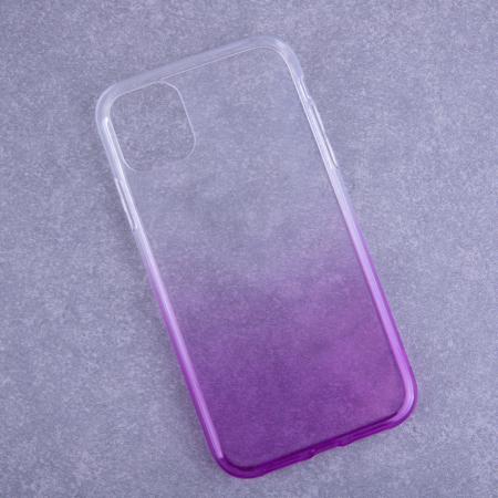 Husa silicon degrade pentru iPhone 7 Plus/8 Plus  violet [2]