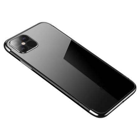 Huse si folii Samsung A10 - Husa Silicon Electroplating pentru Samsung Galaxy A10 neagra