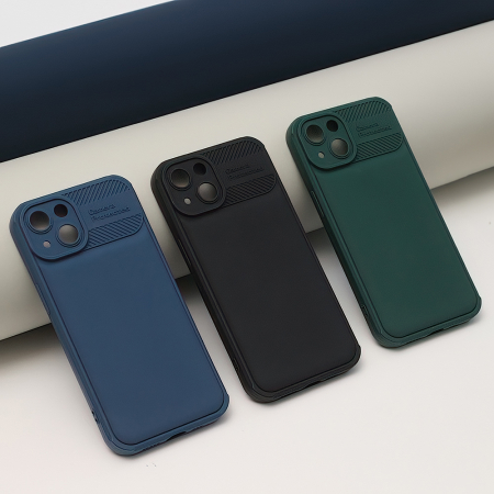 Husa silicon Honeycomb iPhone 11 dark blue [6]