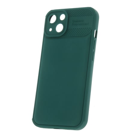 Huse si folii iPhone - Husa silicon Honeycomb iPhone 11 green forest