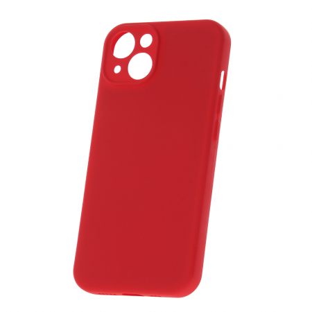 Huse si folii Xiaomi Redmi 13c 4G/13c 5G - Husa silicon interior catifea  Xiaomi Redmi 13c 4G red