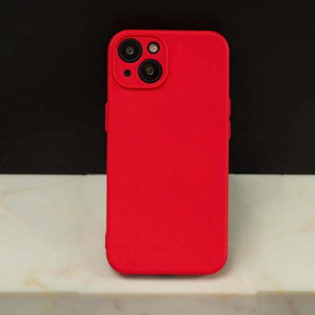 Husa silicon interior soft iPhone 15 Pro 6,1" red [6]