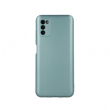 Husa silicon Metallic Samsung A22 5G verde [1]