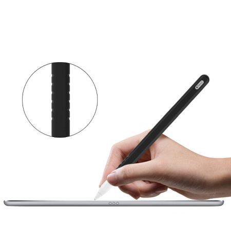 Husa silicon pentru Apple Pencil 2 black [3]