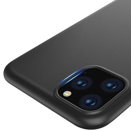 Husa silicon pentru iPhone 12/12 Pro negru [2]