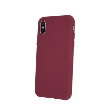 Huse si folii iPhone 13 - Husa silicon pentru iPhone 13 6,1" visiniu