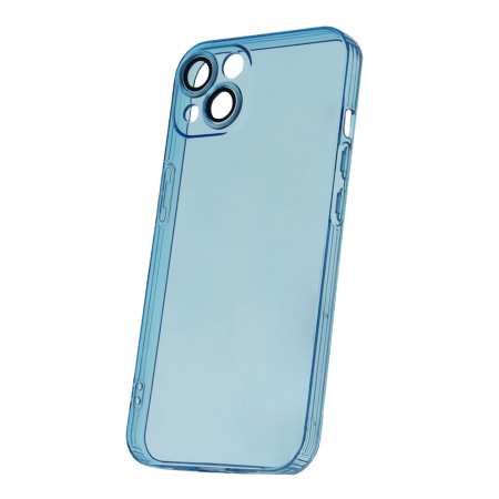 Husa Slim Color iPhone 11 blue, protectie camera inclusa [4]