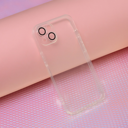 Husa Slim Color iPhone 11 transparent, sticla camera inclusa [4]