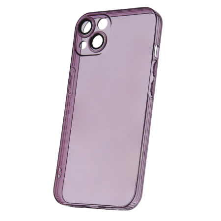 Husa Slim Color iPhone 14 6,1" plum, protectie camera inclusa [5]