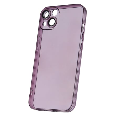 Huse si folii Samsung - Husa Slim Color Samsung A13 4G plum, sticla camera inclusa