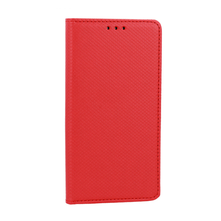 Huse si folii Xiaomi Mi - Husa Xiaomi 11T/11T Pro rosu, tip carte, Smart Magnet