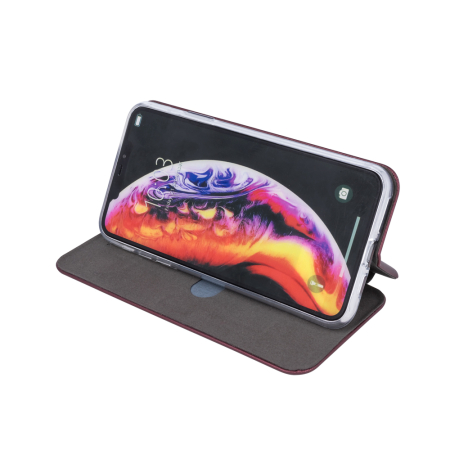 Husa carte Smart Diva Samsung A14 4G / A14 5G burgundy [3]