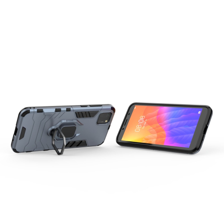 Husa Xiaomi Redmi 8A / Xiaomi Redmi 8, Armor cu inel, albastra [2]