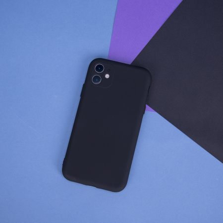 Husa Xiaomi Redmi 9A / 9AT / 9i negru,cu interior catifea, din silicon [4]