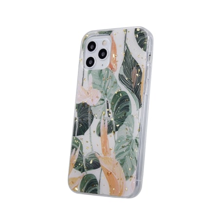 Huse si folii alte dispozitive - Husa Xiaomi Redmi Note 10 / 10s flori, model Glam, spate dur, margine silicon
