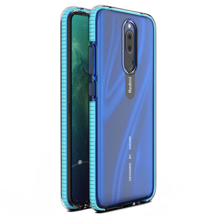 Huse si folii Xiaomi Redmi - Husa Xiaomi Redmi Note 10 Pro  albastra, Spring