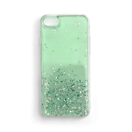 Huse si folii Xiaomi Redmi - Husa Xiaomi Redmi Note 10 Pro verde, Star Glitter