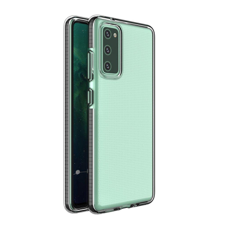 Huse si folii Xiaomi Redmi - Husa Xiaomi Redmi Note 10 / Redmi Note 10S neagra, Spring