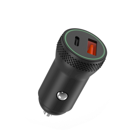 Incarcatoare auto - Incarcator auto XO CC33 PD QC 3.0 18W 1X USB 1x USB-C negru
