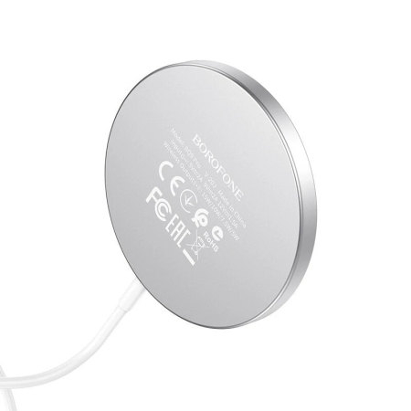 Incarcator Borofone BQ 9 Pro (MagSafe) argintiu [3]