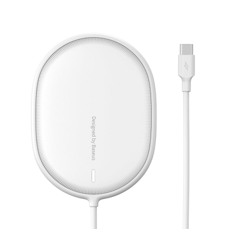Incarcatoare - Incarcator magnetic wireless Qi 15 W (compatibil MagSafe) alb (WXQJ-02)