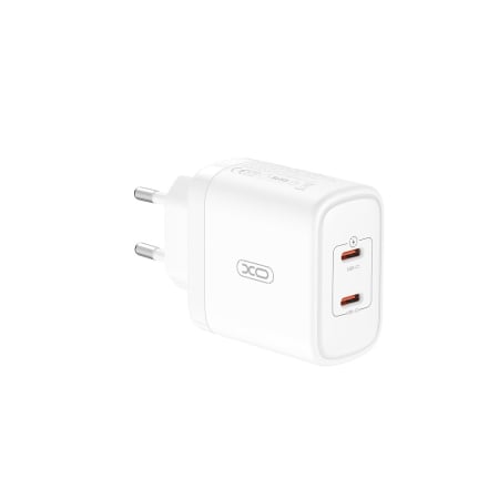Incarcatoare priza - Incarcator priza XO CE08, PD, 50W, 2x USB-C, alb