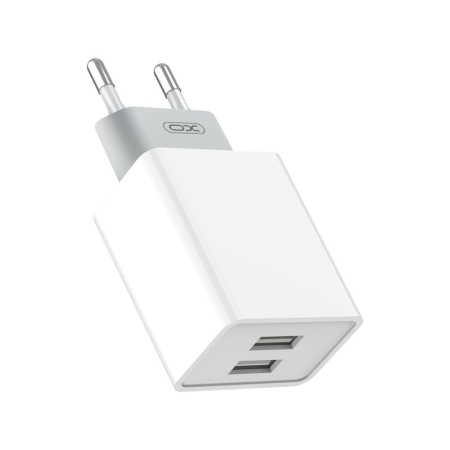 Incarcatoare priza - Incarcator priza XO L65 2x USB 2,4A alb