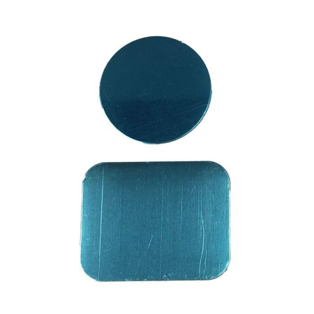 Altele - Placute metal cu magnet, set 2 bucati