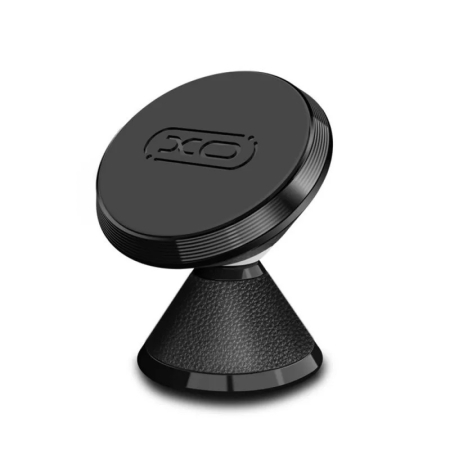 Suport telefon/tableta - Suport Auto Magnetic XO-C30A prindere cu talpa adeziva, Negru, Blister