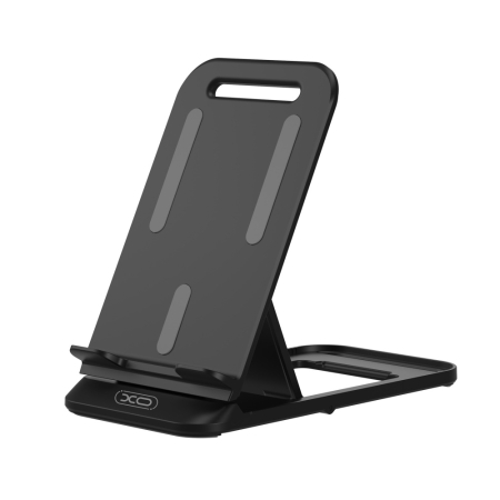 Suport telefon/tableta - Suport telefon XO C73, pliabil, negru