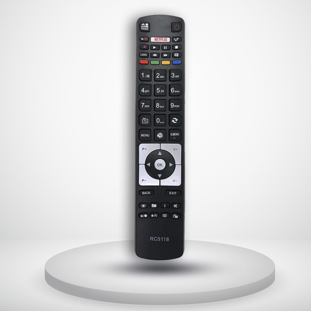 Telecomanda compatibila Hitachi, Horizon, Finlux, Telefunken, Bush, Luxor, RC5118, TEMIX®, baterii incluse [5]