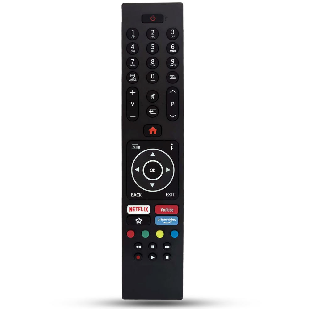 Telecomanda compatibila Hyundai Smart, HYN6700B, HYN6750B, butoane dedicate Youtube, Netflix, Prime Video, TEMIX®, baterii incluse [5]