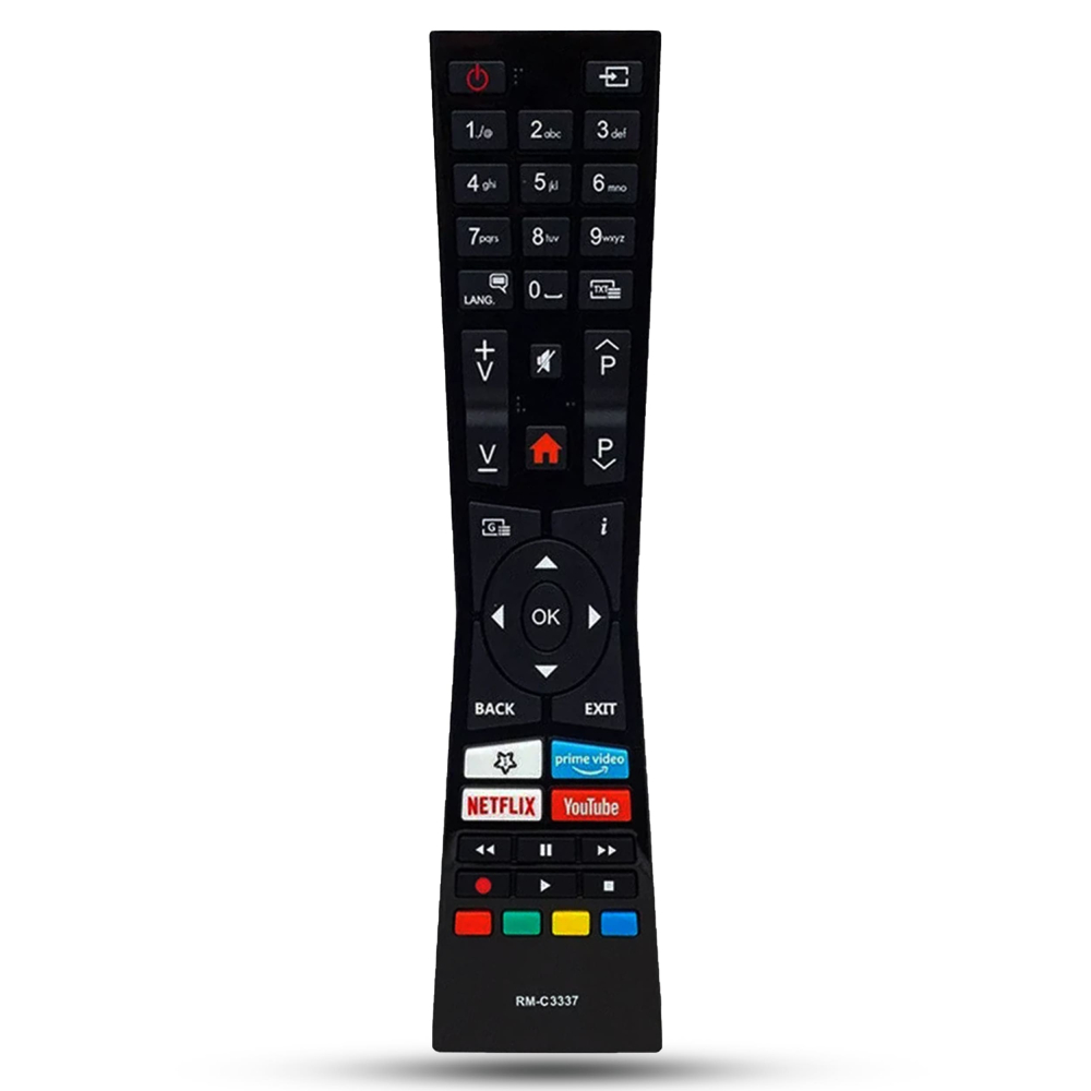 Telecomanda compatibila JVC, RM-C3337, RM-C3331, 32VFE5100, 43VU3100, butoane dedicate Netflix, Youtube, Prime Video, TEMIX®, baterii incluse [5]