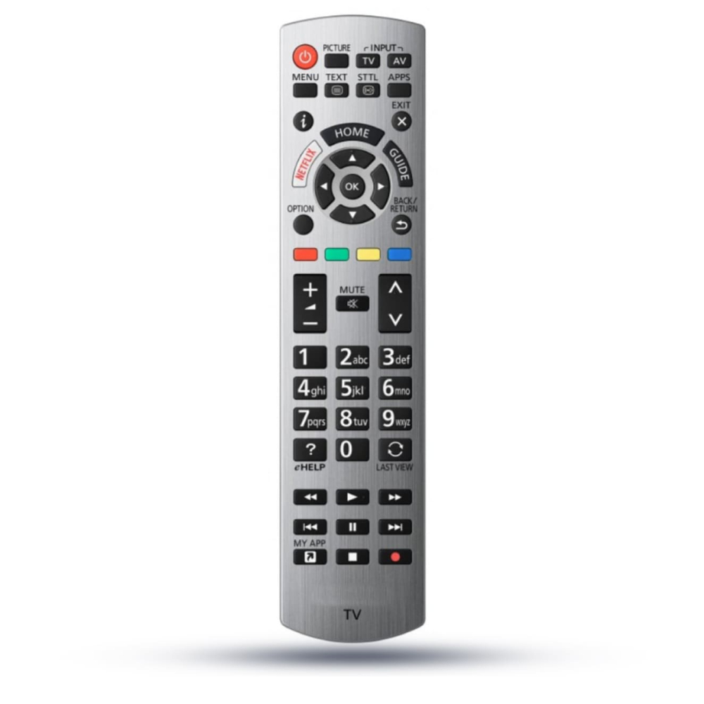 Telecomanda compatibila Panasonic, N2QAYB001178, TEMIX®, gri, baterii incluse [4]