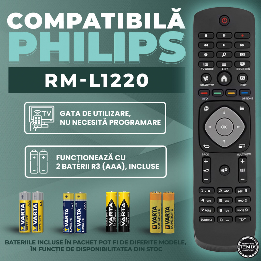telecomanda philips RM-L1220 [2]