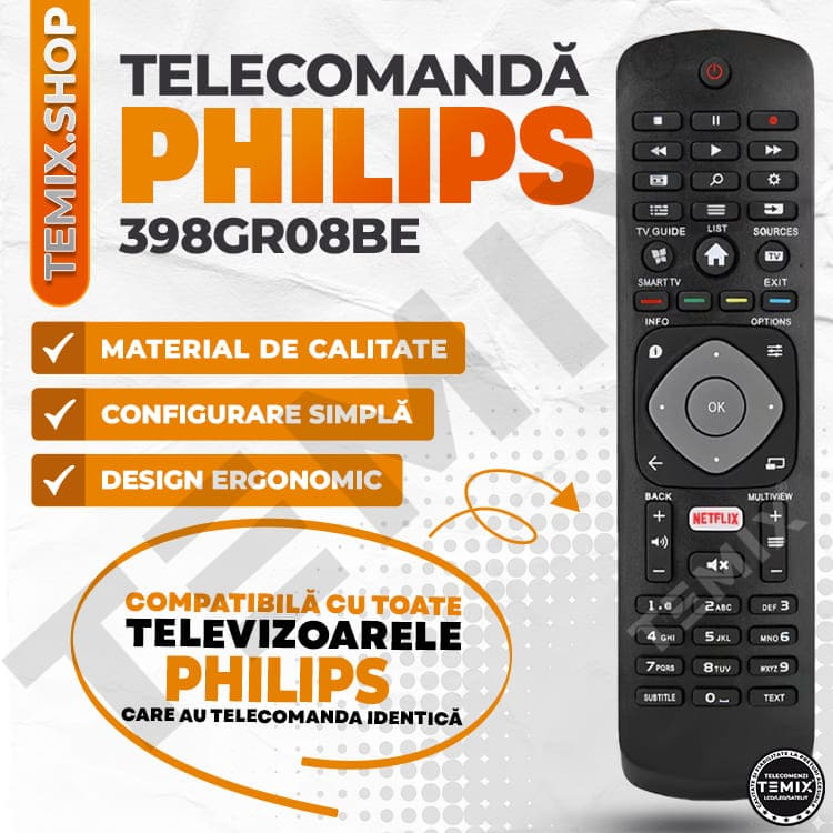 telecomanda philips 398GR08BE [3]