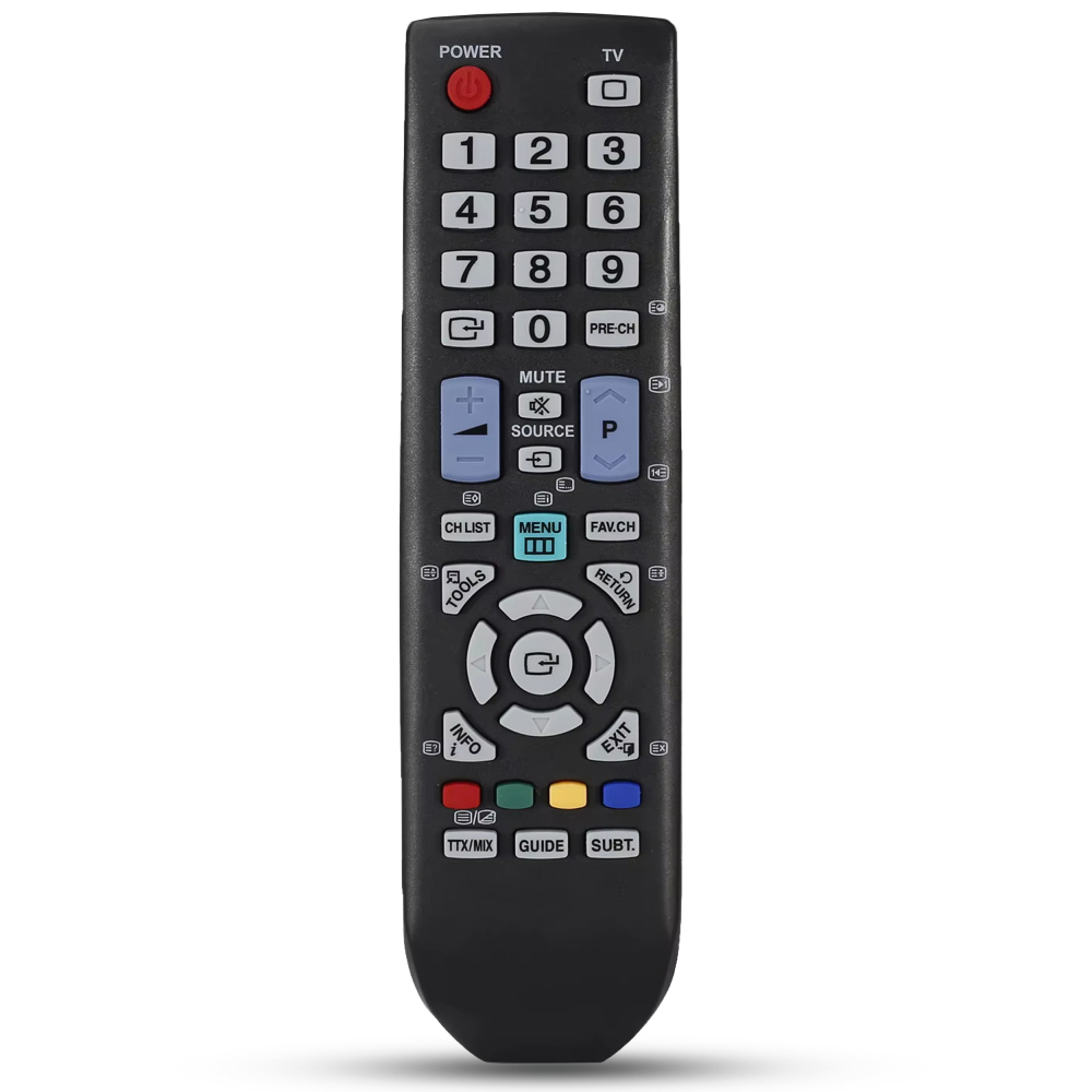 Telecomanda compatibila Samsung, BN59-00865A, AA59-00496A, TEMIX®, neagră, baterii incluse [5]