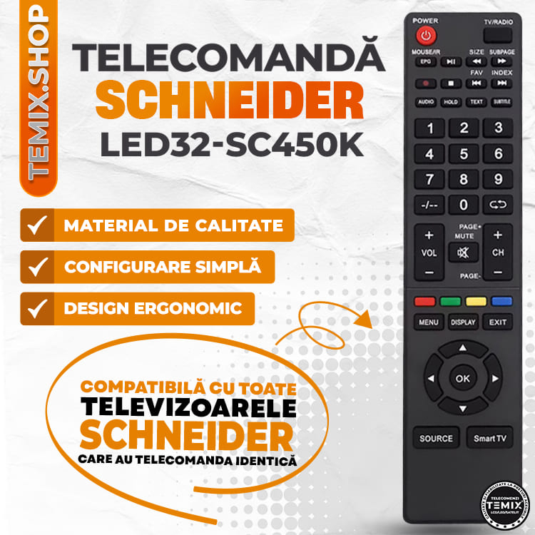 telecomanda schneider LED32-SC450K [3]