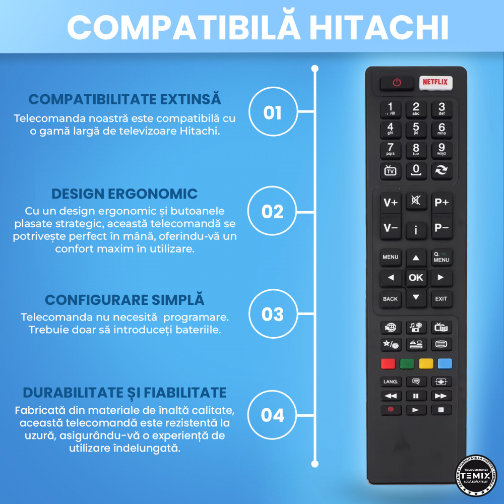 Telecomanda Hitachi RC4848H [4]