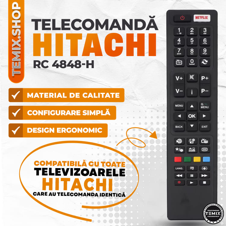 Telecomanda Hitachi RC4848H [3]