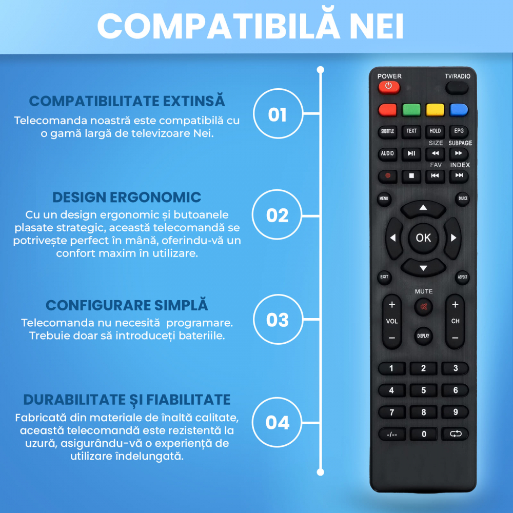 telecomanda nei 32ne4000 [4]
