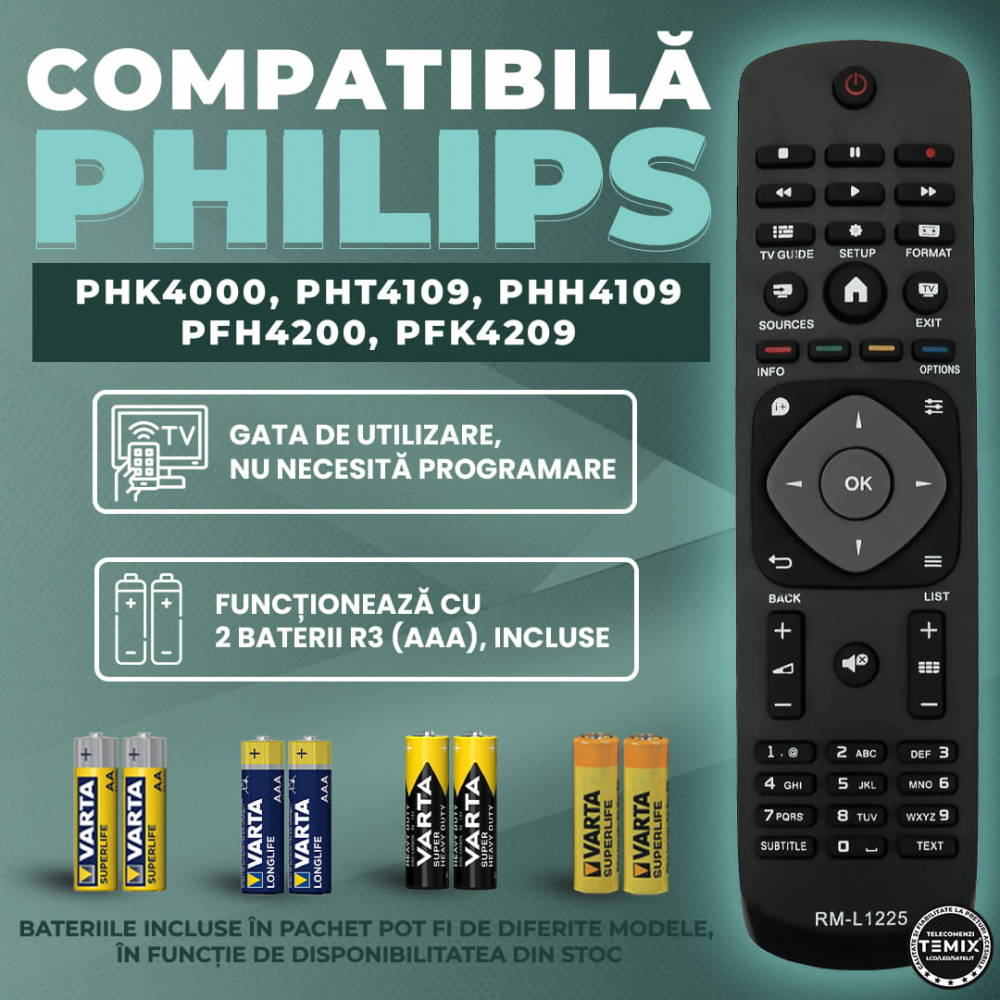 Telecomanda Philips PHK4000 [2]