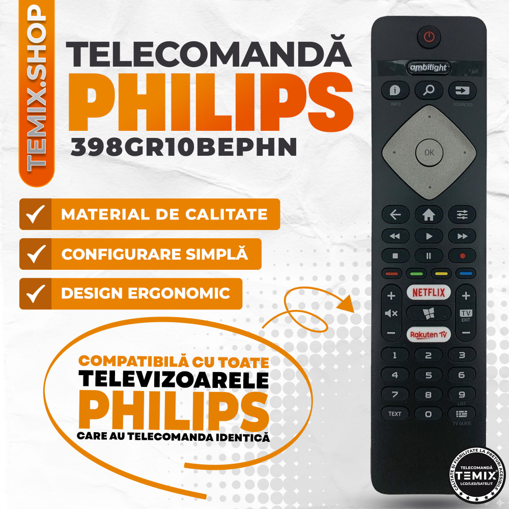 Telecomanda Philips 398GR10BEPHN [3]