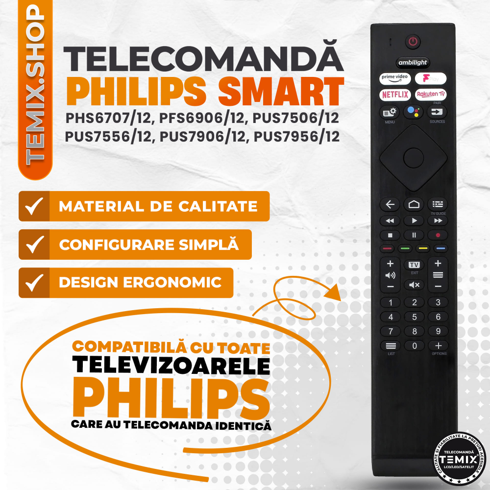 telecomanda philips PHS6707/12 [3]