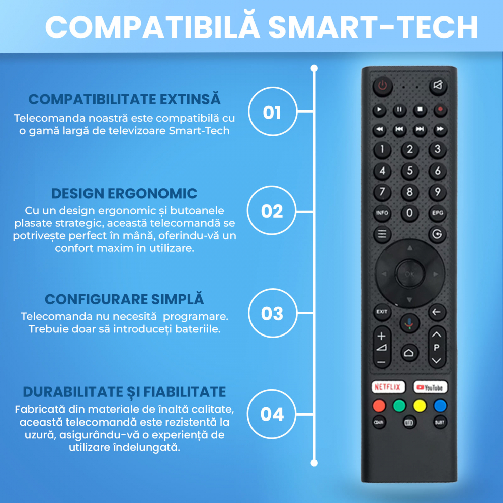 telecomanda smart tech SMT32S [4]