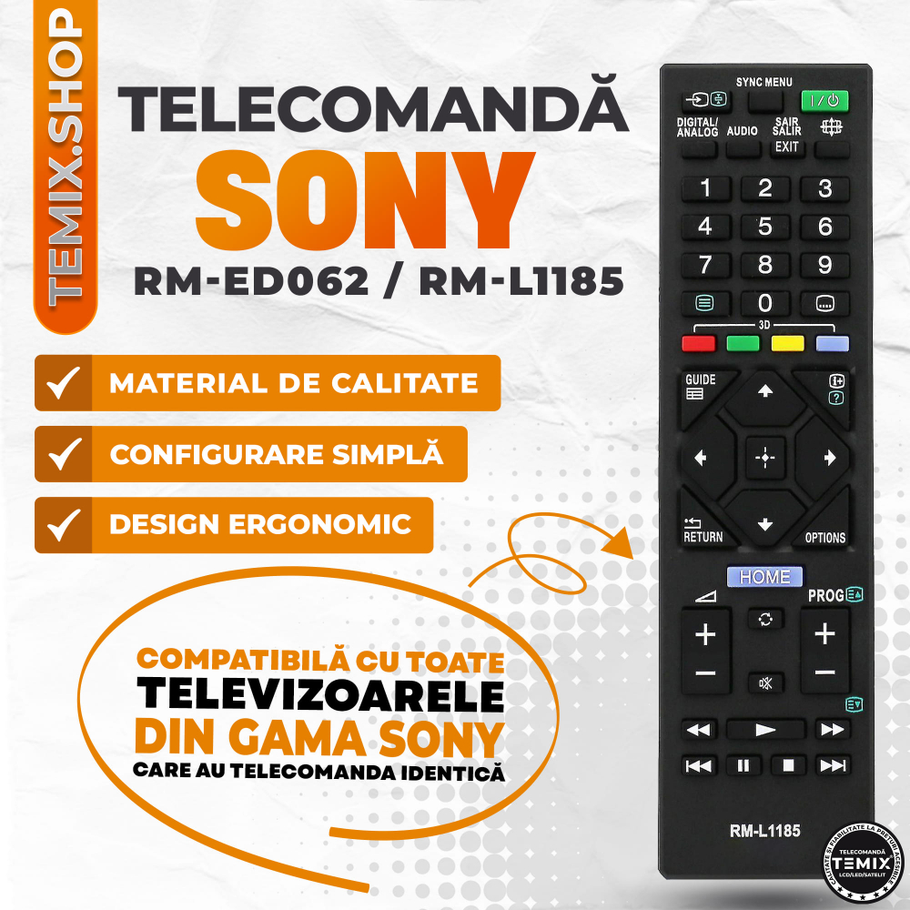 Telecomanda Sony RM-L1185 [3]