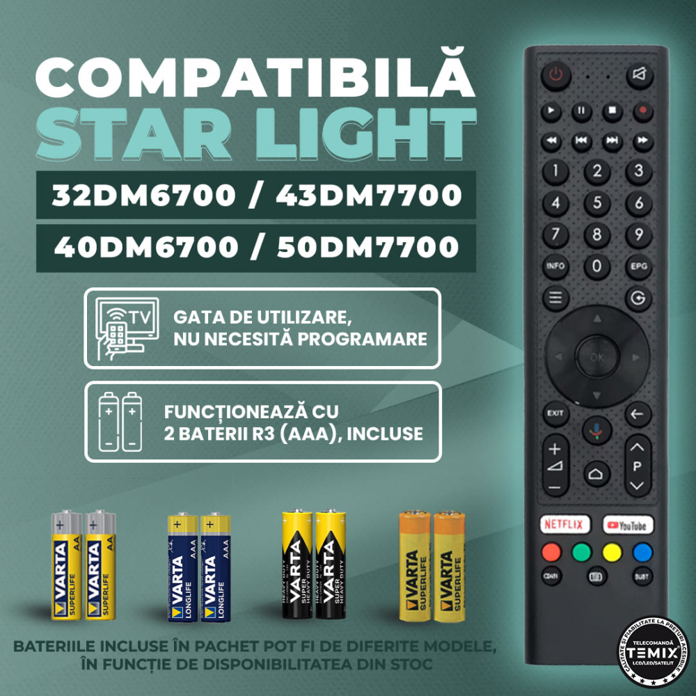 Telecomanda Star-Light 32DM6700 [2]