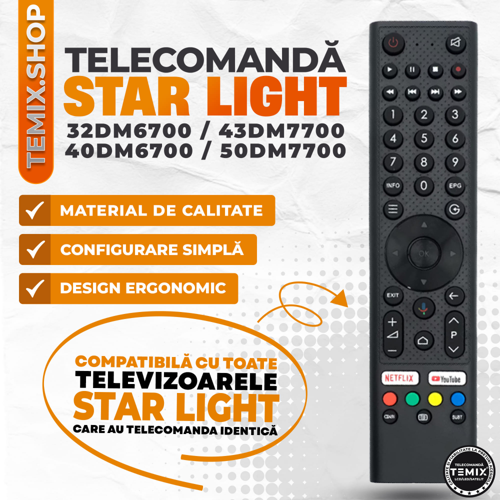 Telecomanda Star-Light 32DM6700 [3]